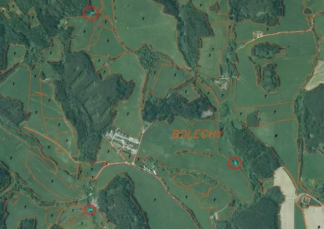 Prodej pozemku, Vyšší Brod, 919 m2