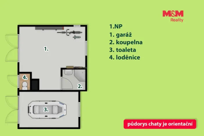 Prodej chaty, Lanškroun - Lanškroun-Vnitřní Město, 56 m2