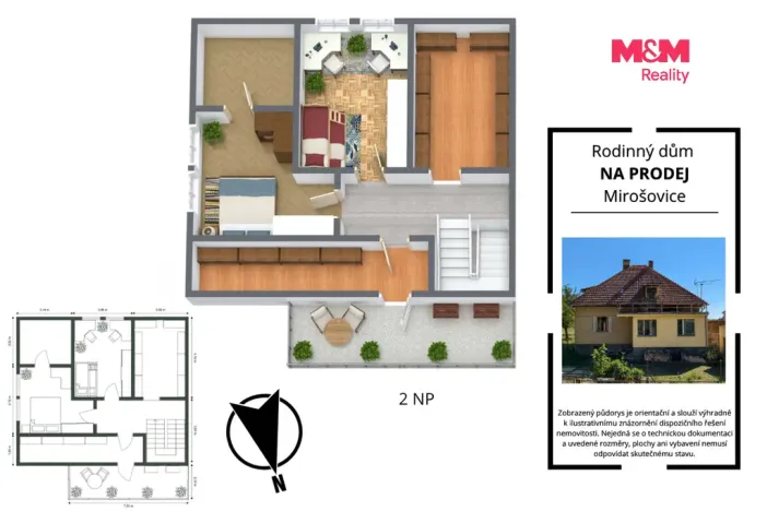 Prodej chalupy, Rataje nad Sázavou - Mirošovice, 210 m2