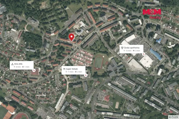 Prodej bytu 2+1, Sokolov, Hornická, 52 m2