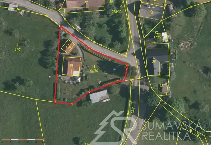 Prodej rodinného domu, Vacov - Rohanov, 121 m2
