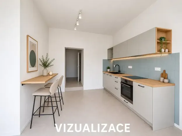 Pronájem bytu 1+kk, Brno, Cejl, 30 m2