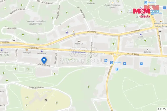 Prodej bytu 1+kk, Praha - Košíře, Pod Kavalírkou, 25 m2