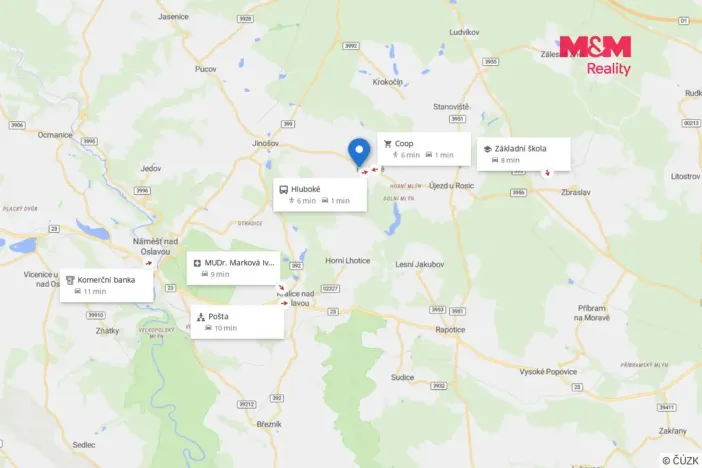Prodej rodinného domu, Hluboké, 108 m2