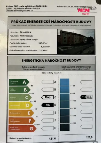 Pronájem bytu 1+1, Prostějov, Šárka, 29 m2