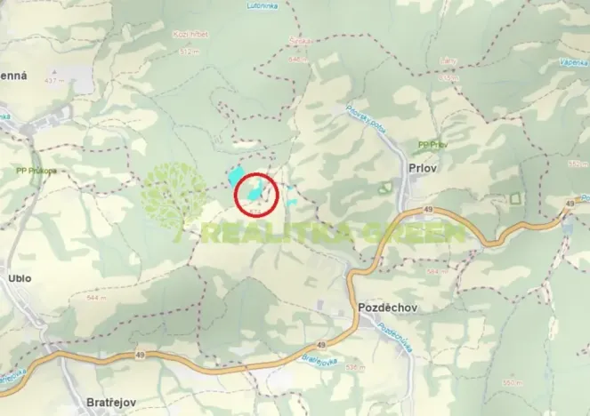 Prodej lesa, Pozděchov, 14279 m2
