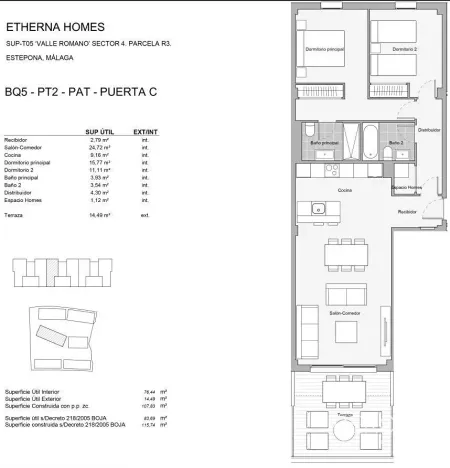 Prodej bytu 3+kk, Estepona, Španělsko, 83 m2