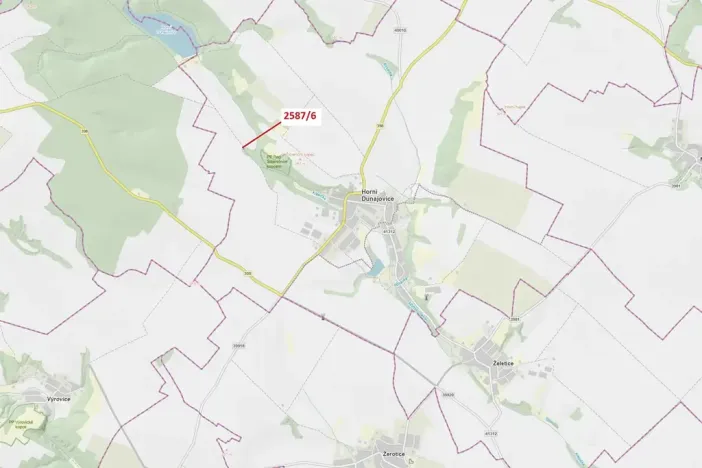 Dražba lesa, Horní Dunajovice, 237 m2