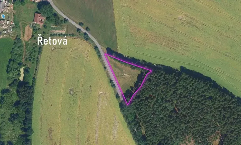 Prodej louky, Přívrat, 3433 m2