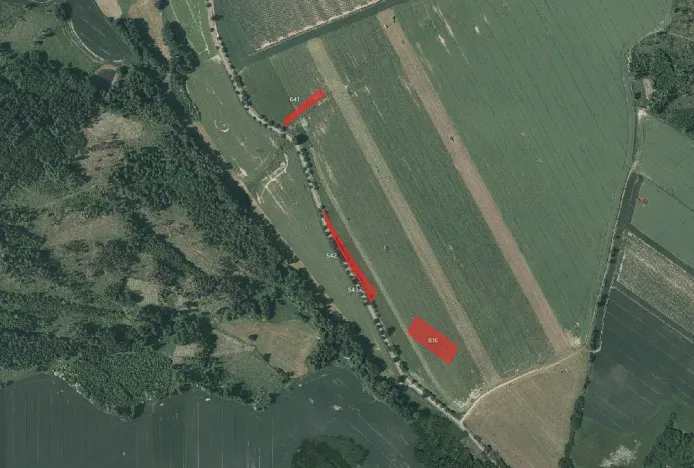 Prodej pole, Křešín, 5504 m2