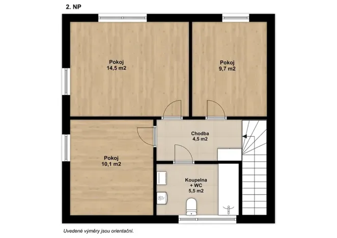 Pronájem rodinného domu, Nehvizdy, Podolí, 95 m2