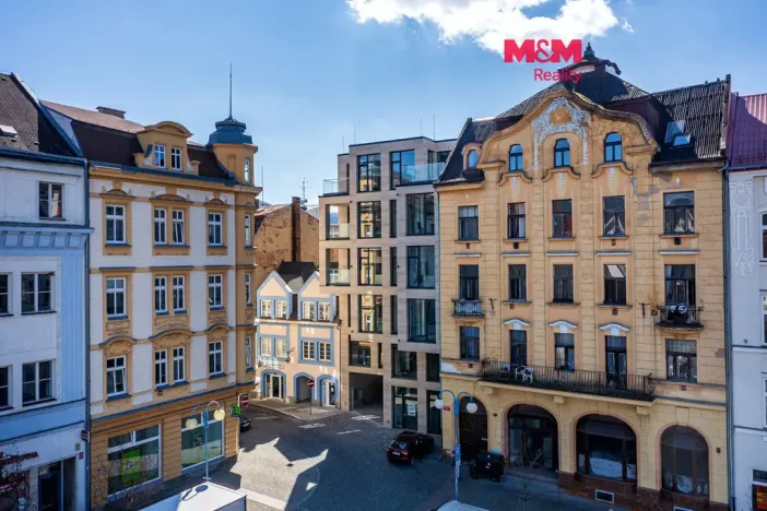 Pronájem bytu 2+kk, Děčín - Děčín I-Děčín, Masarykovo nám., 47 m2
