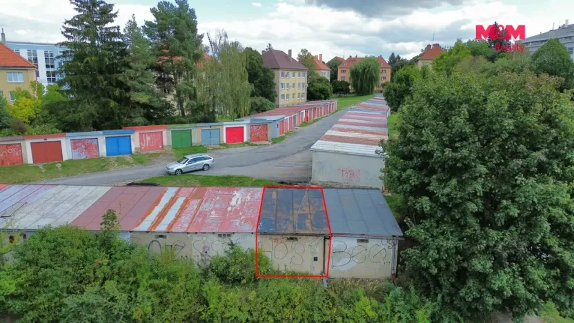 Prodej garáže, Jihlava, Evžena Rošického, 21 m2