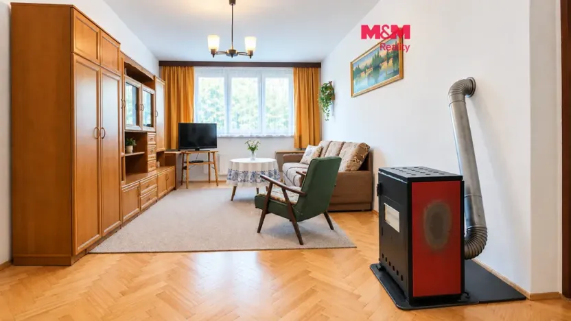 Prodej bytu 2+1, Nová Pec - Nové Chalupy, 52 m2