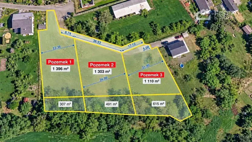 Prodej pozemku pro bydlení, Zbyslavice, 1110 m2