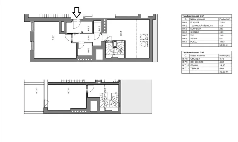 Pronájem bytu 2+1, Praha - Vinohrady, Korunní, 82 m2