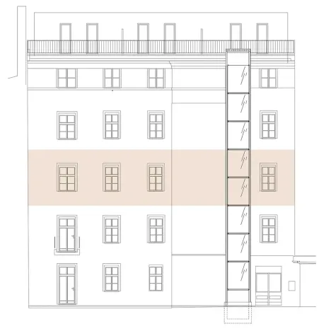 Pronájem bytu 1+kk, Praha, Myslíkova, 36 m2