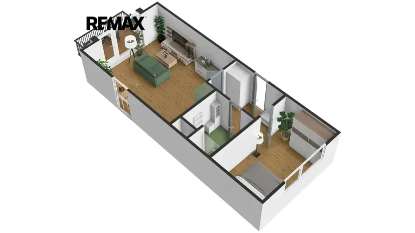 Pronájem bytu 2+kk, Plzeň, Vysoká, 51 m2