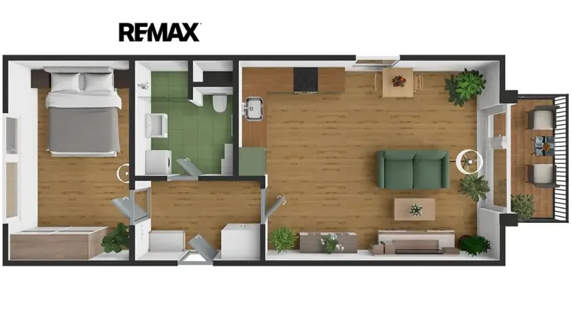 Pronájem bytu 2+kk, Plzeň, Vysoká, 51 m2