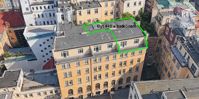 Prodej bytu 4+1, Praha - Nové Město, Národní, 96 m2