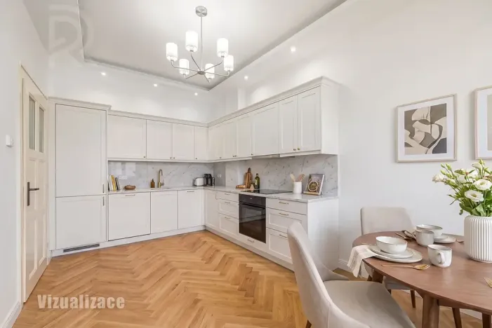 Prodej bytu 2+1, Praha - Vinohrady, Lužická, 75 m2