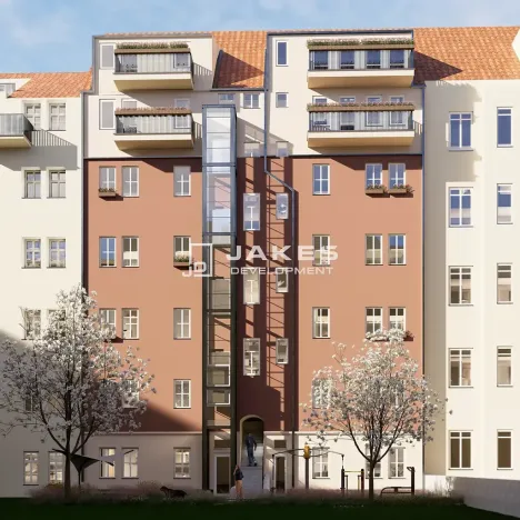 Prodej bytu 2+kk, Praha - Smíchov, Grafická, 44 m2