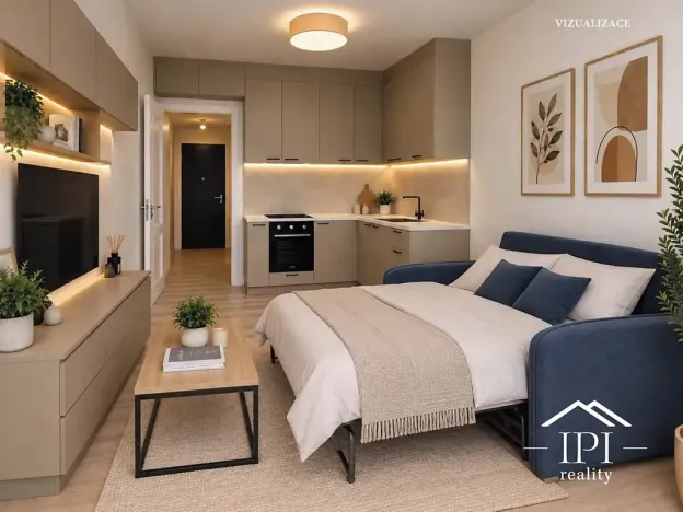Pronájem bytu 1+kk, Praha - Kbely, Mladoboleslavská, 27 m2