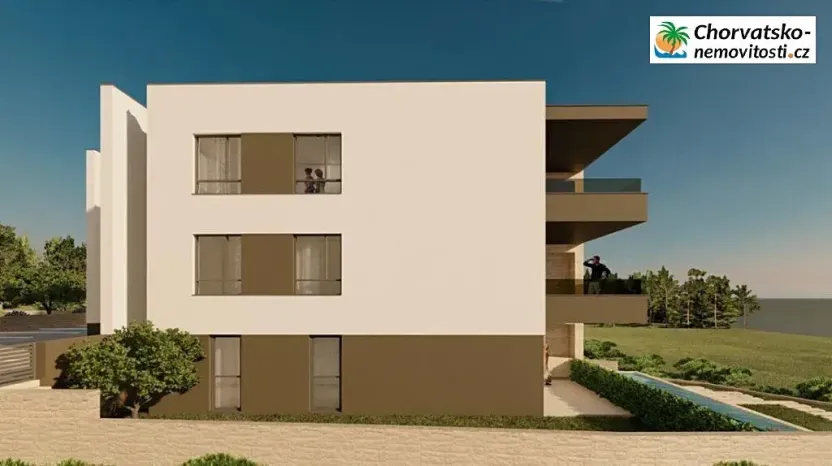 Prodej bytu 3+kk, Novalja, Chorvatsko, 72 m2
