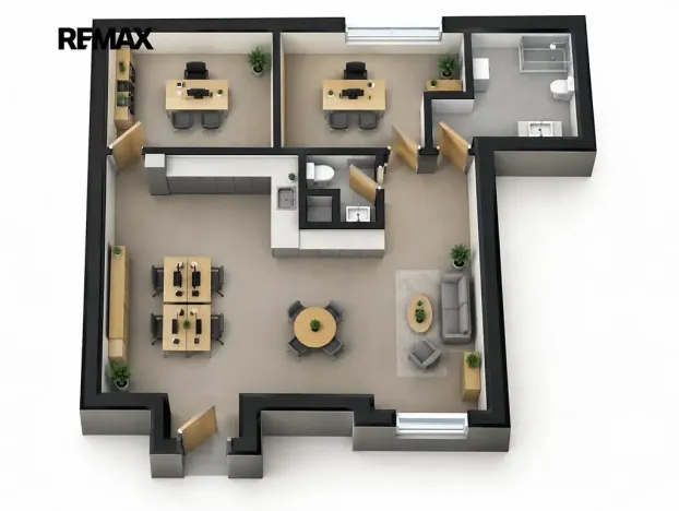 Prodej kanceláře, Slavkov u Brna, 81 m2