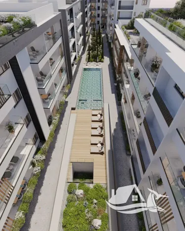 Prodej bytu 1+1, Larnaka, Kypr, 50 m2