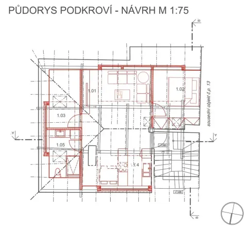 Prodej komerční, Praha - Radlice, Na Farkáně III, 56 m2