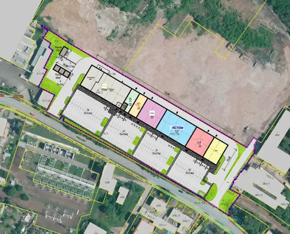 Pronájem obchodního prostoru, Oslavany, Padochovská, 500 m2