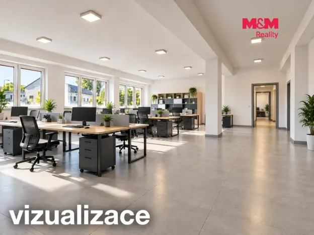 Pronájem výrobních prostor, Miličín, 850 m2