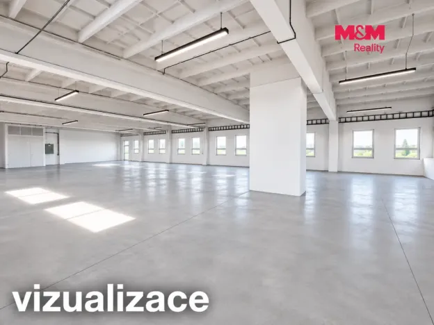 Pronájem výrobních prostor, Miličín, 850 m2