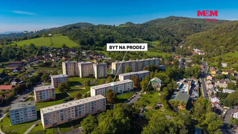 Prodej bytu 2+1, Ústí nad Labem - Neštěmice, Hluboká, 63 m2