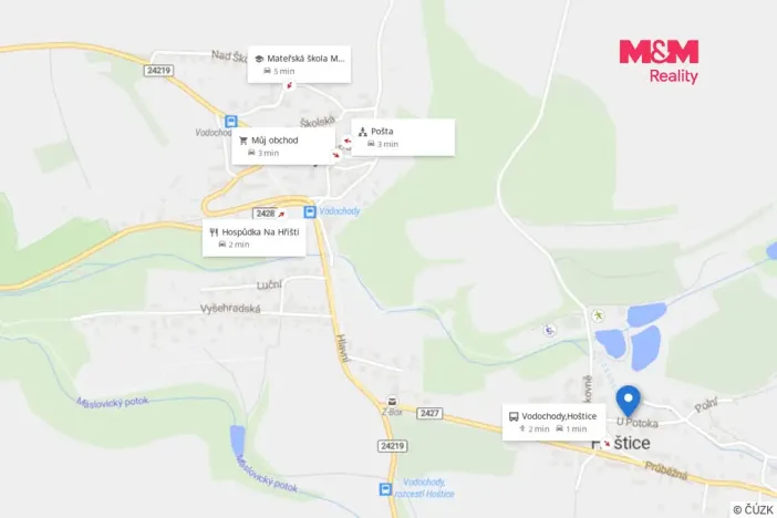 Prodej rodinného domu, Vodochody - Hoštice, U Potoka, 72 m2