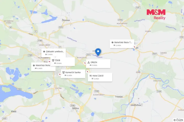 Prodej pozemku pro bydlení, Třebeň - Horní Ves, 943 m2