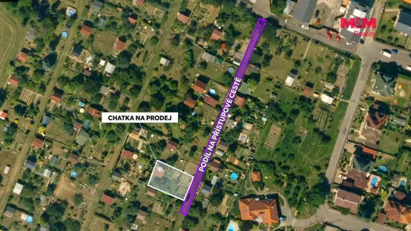 Prodej zahrady, Děčín - Děčín VI-Letná, 329 m2