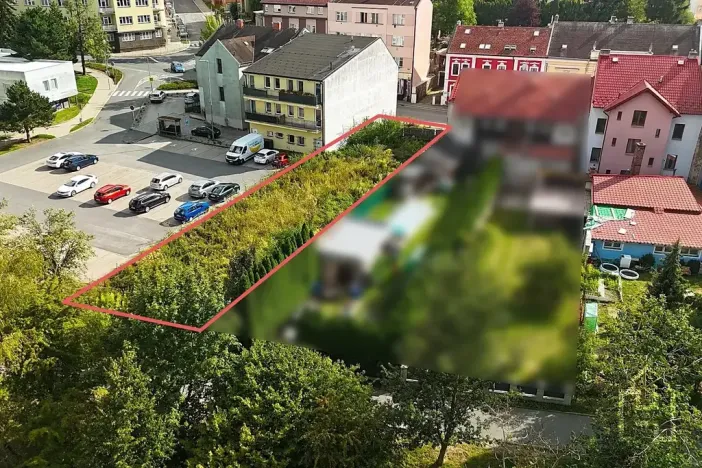 Prodej komerčního pozemku, Havlíčkův Brod, Nádražní, 727 m2