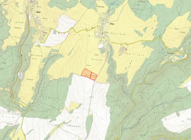 Prodej louky, Šternberk, 18182 m2