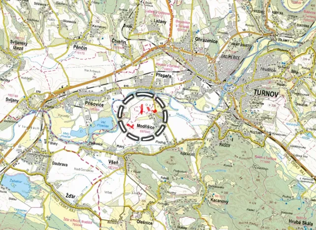 Prodej louky, Modřišice, 8492 m2