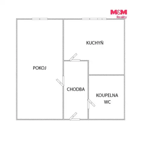 Prodej bytu 1+1, Ostrava, Jílová, 30 m2