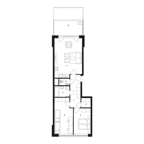 Prodej bytu 3+kk, Brno, Leitnerova, 82 m2