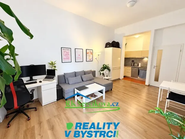 Pronájem bytu 2+kk, Brno, Bašty, 45 m2