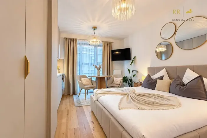 Pronájem bytu 1+kk, Brno, Bratislavská, 25 m2