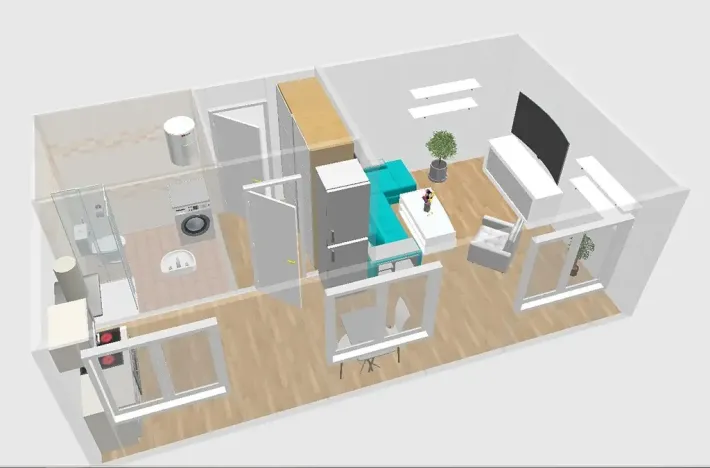 Pronájem bytu 1+kk, Brno, Tkalcovská, 30 m2