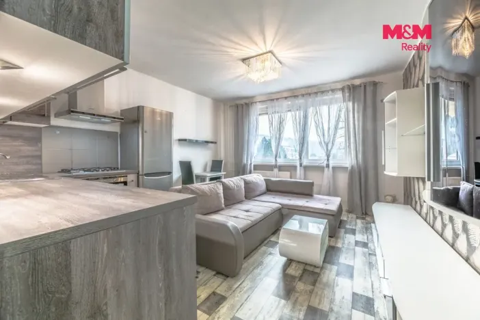 Pronájem bytu 2+kk, Děčín - Děčín XXXII-Boletice nad Labem, V Sídlišti, 42 m2