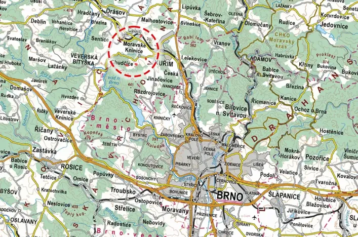 Prodej pole, Knínice, 9942 m2