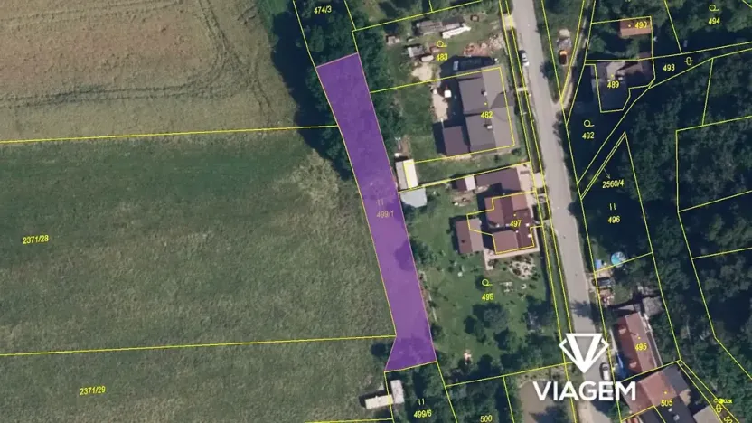 Prodej podílu zahrady, Bludov, 316 m2