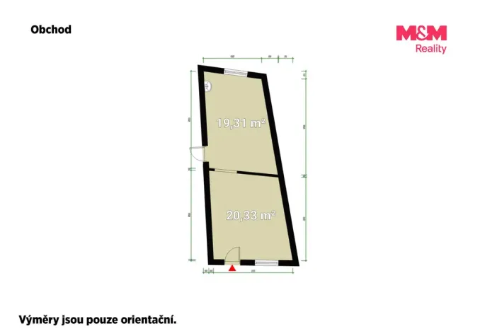 Pronájem obchodního prostoru, Plzeň - Jižní Předměstí, Palackého, 48 m2